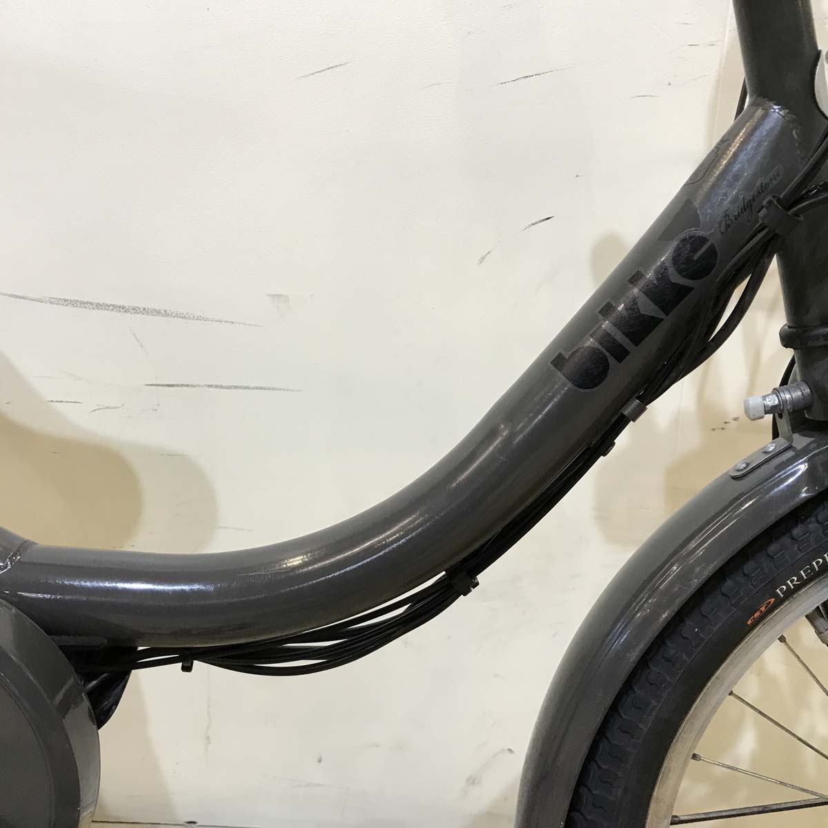 ブリヂストン bikke e ビッケ イー グレー 20インチ KV097 【中古車】