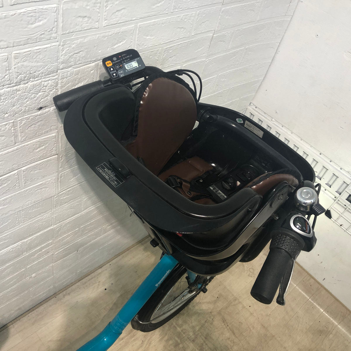 中古電動自転車 新品バッテリー パナソニック ギュット ミニ DX ブルー 20インチ YA124