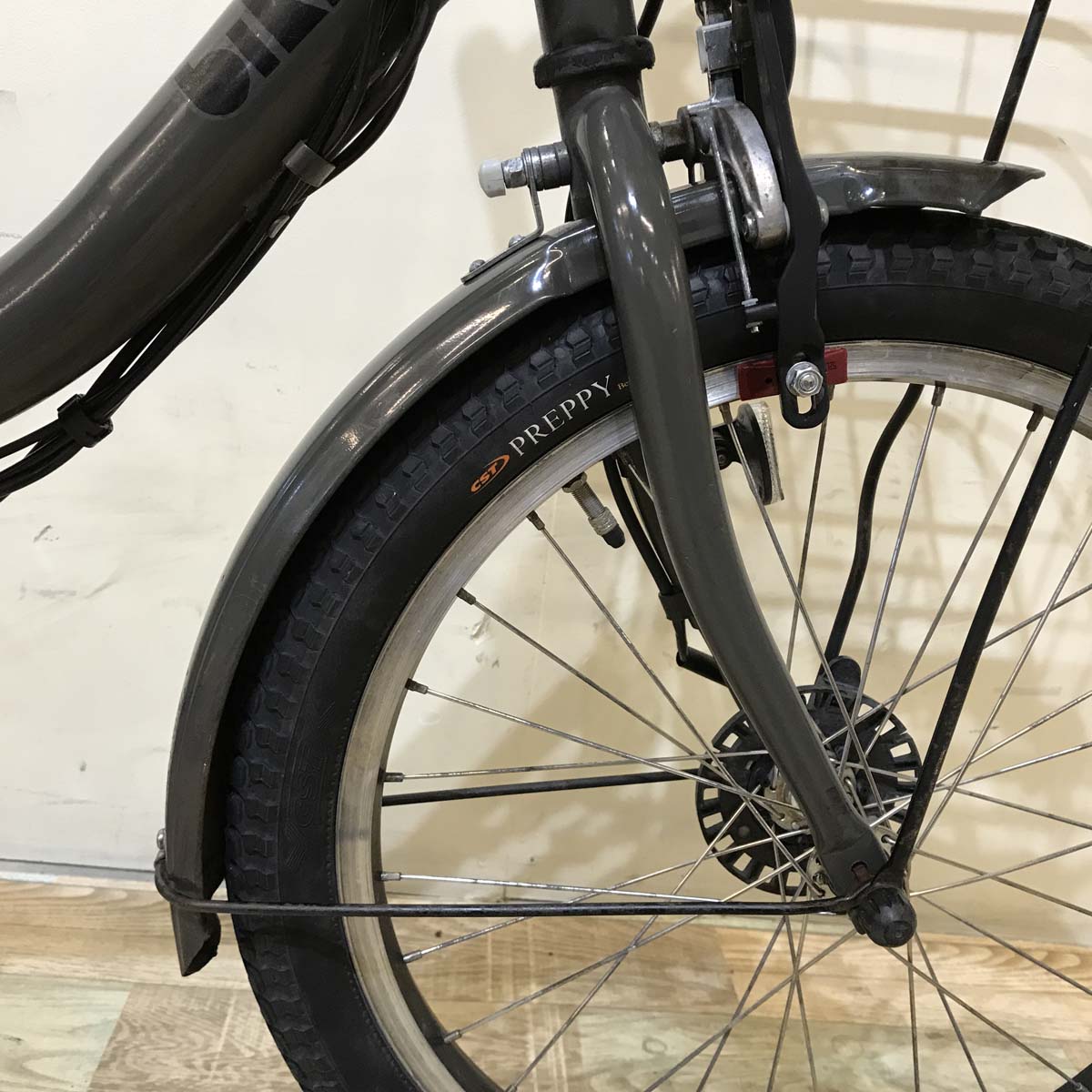 ブリヂストン bikke e ビッケ イー グレー 20インチ KV097 【中古車】