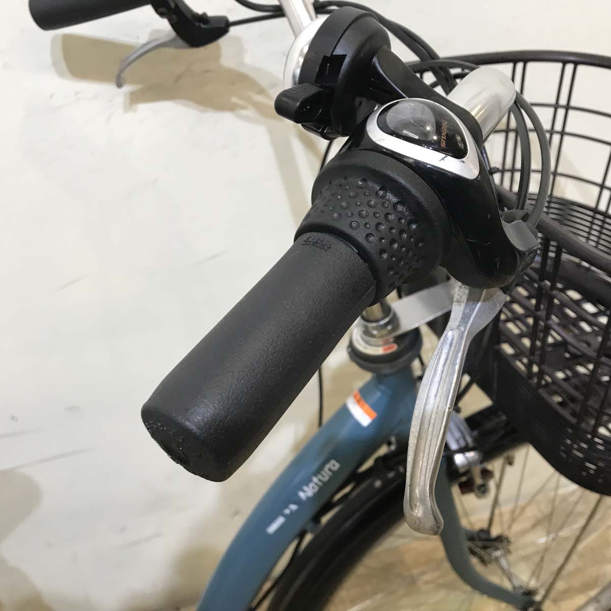 中古電動自転車 ヤマハ PAS ナチュラ XM ブルー 26インチ KF039