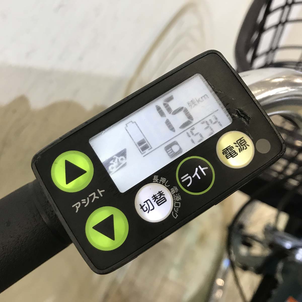 中古電動自転車 ヤマハ PAS ナチュラ XM ブルー 26インチ KF039