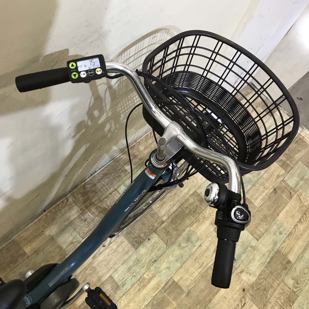 中古電動自転車 ヤマハ PAS ナチュラ XM ブルー 26インチ KF039