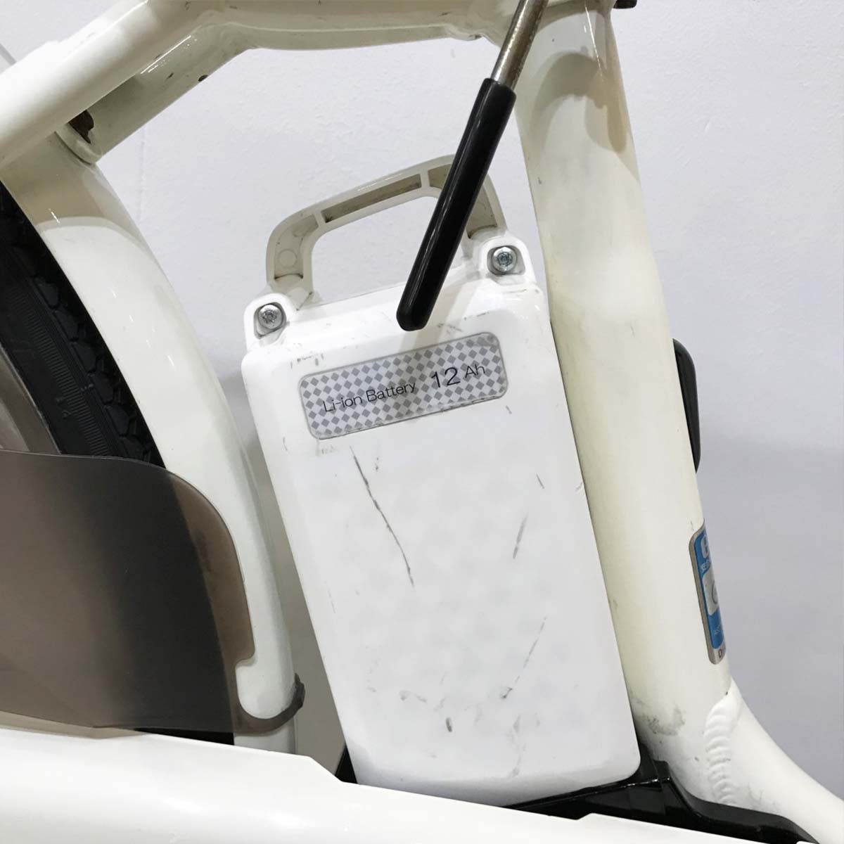 中古電動自転車 パナソニック ティモL ホワイト 26インチ KJ112