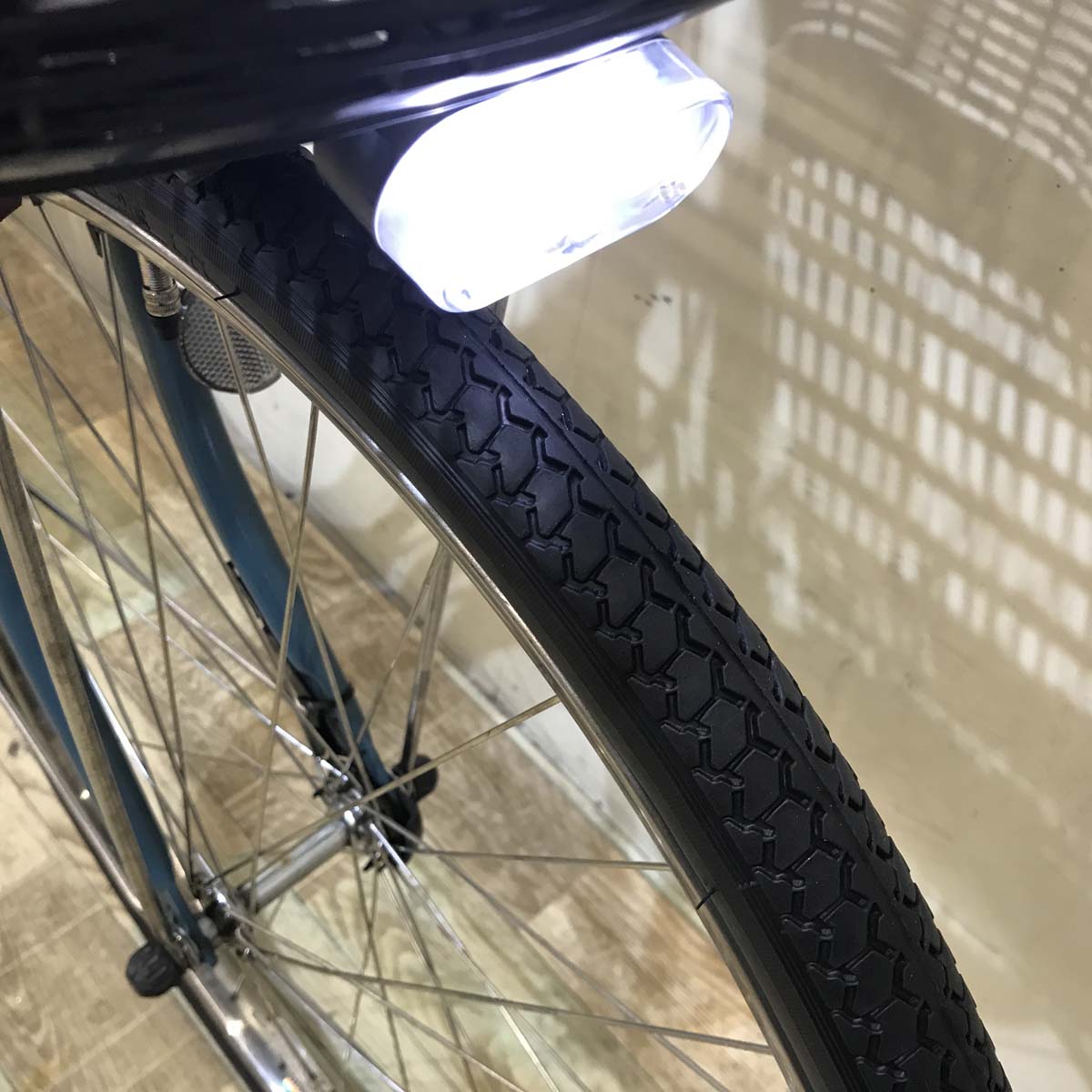 中古電動自転車 ヤマハ PAS ナチュラ XM ブルー 26インチ KF039
