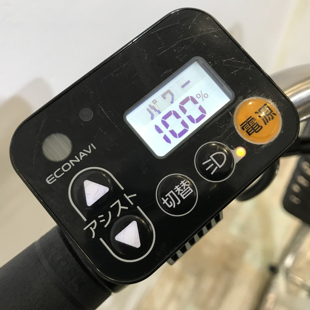 中古電動自転車 パナソニック ティモL ホワイト 26インチ KJ112