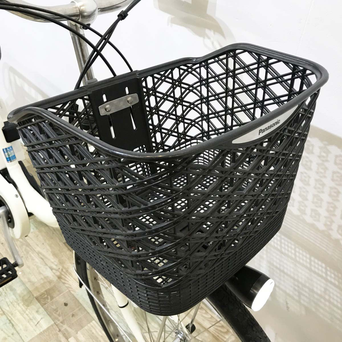 中古電動自転車 パナソニック ティモL ホワイト 26インチ KJ112