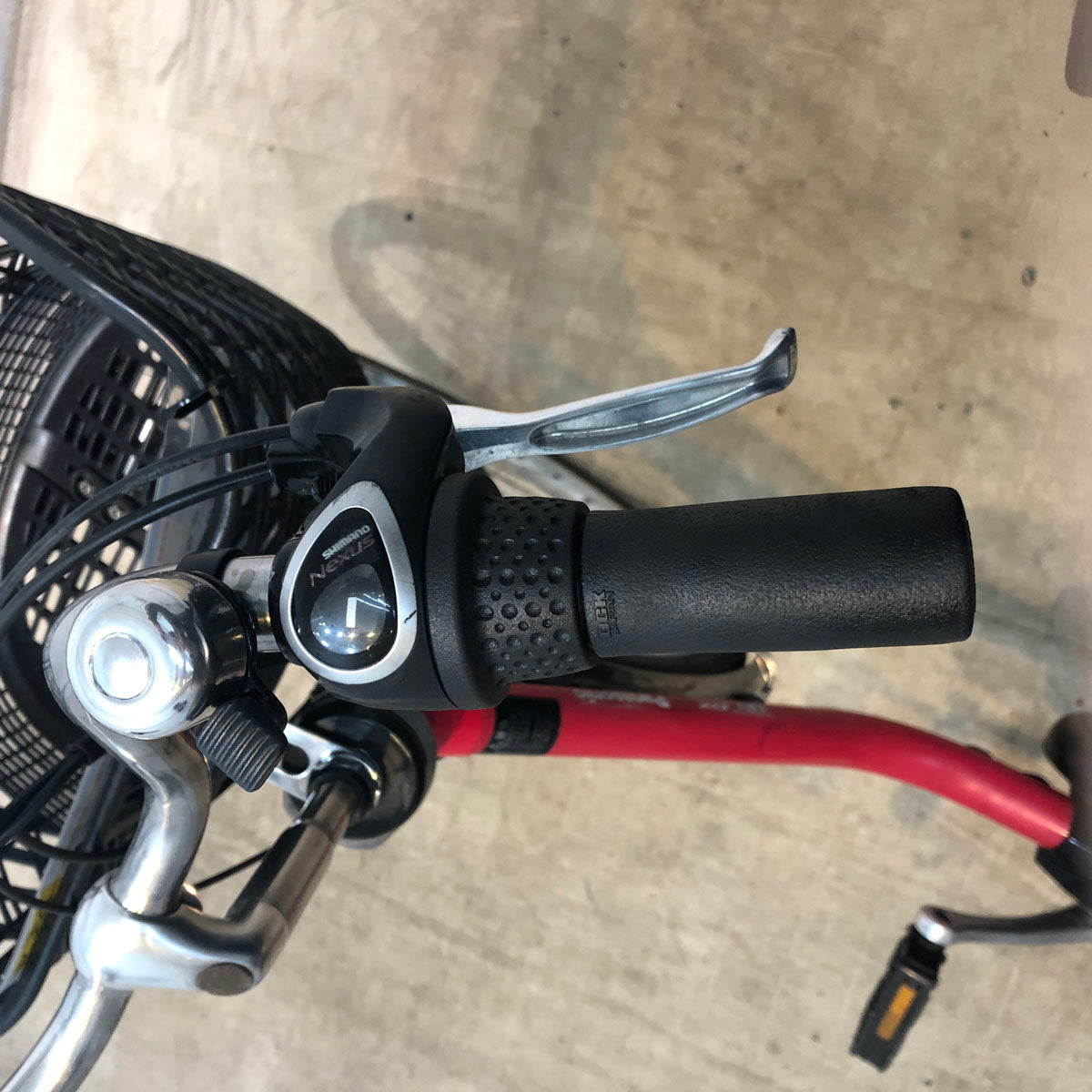 中古電動自転車 ブリヂストン ステップクルーズ e ピンク 26インチ YB001