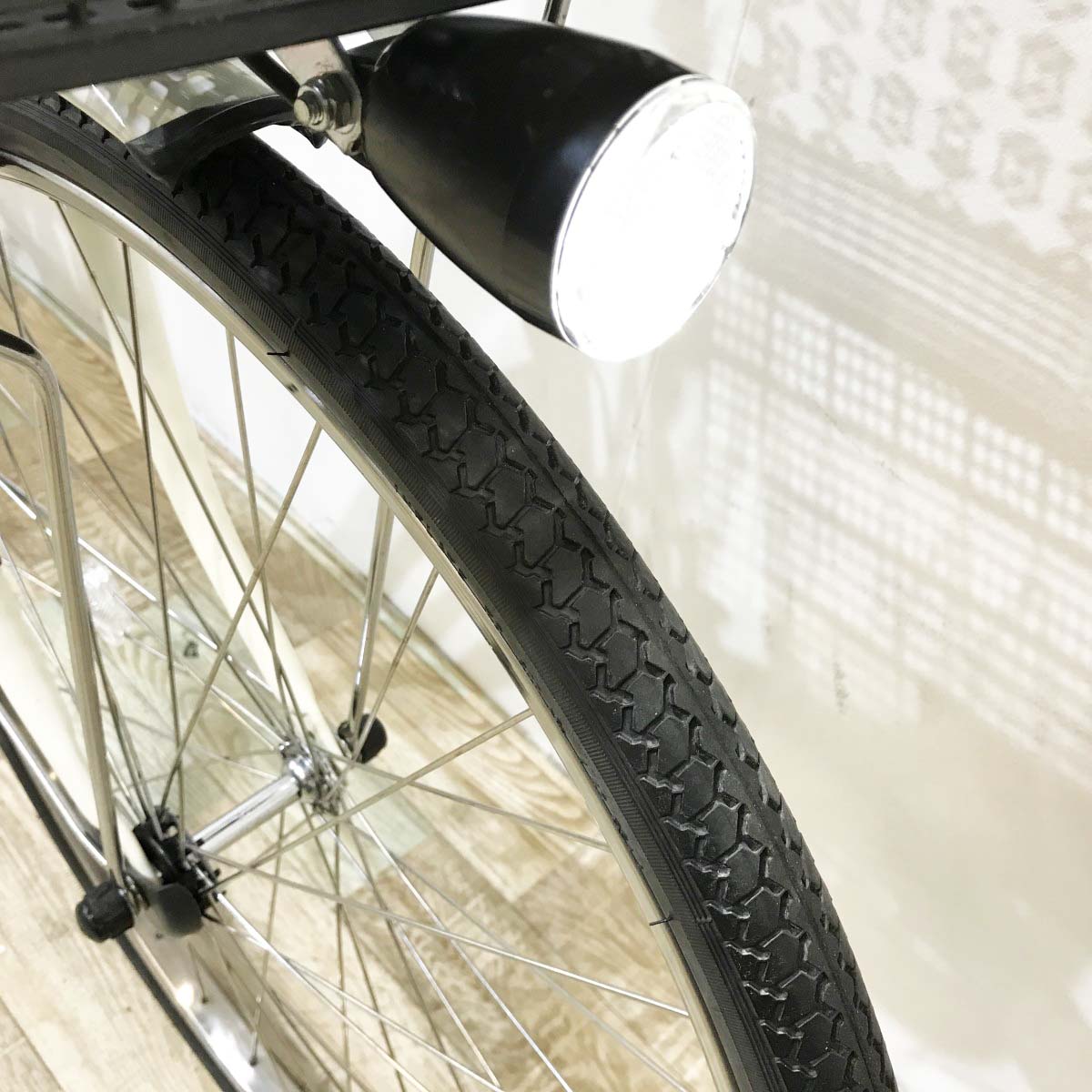 中古電動自転車 パナソニック ティモL ホワイト 26インチ KJ112