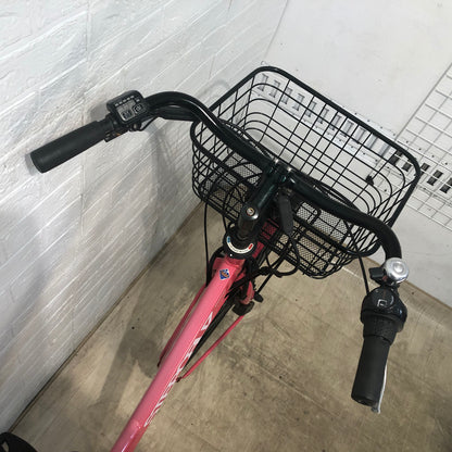 ブリヂストン ステップクルーズ e ピンク 26インチ YB001 【中古車】