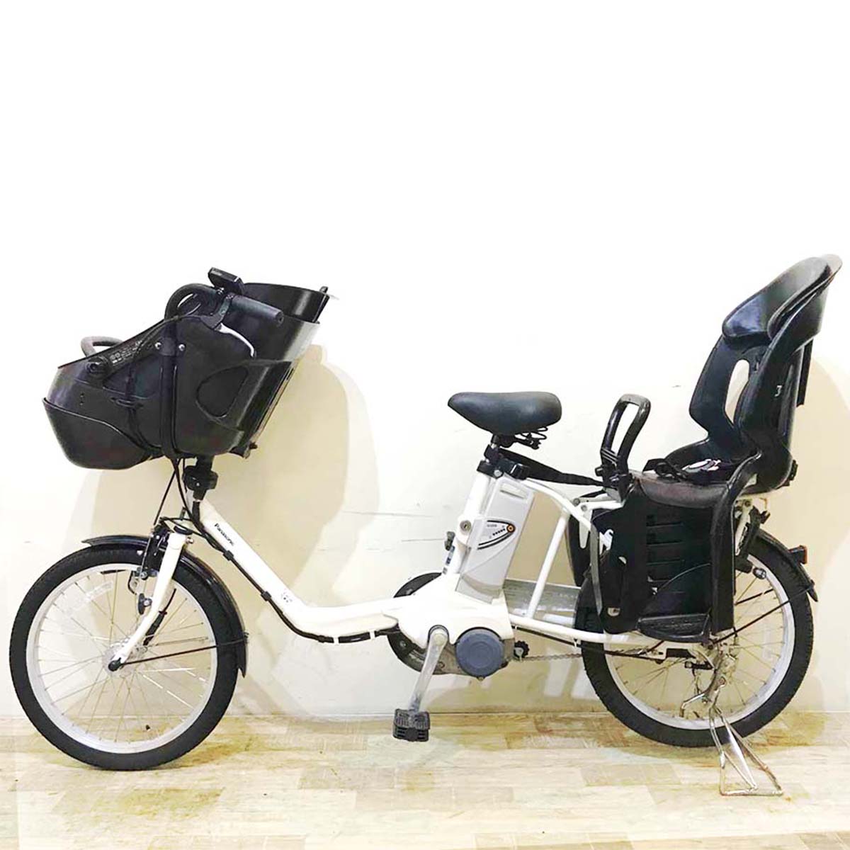 中古電動自転車 パナソニック ギュット ミニ DX ホワイト 20インチ