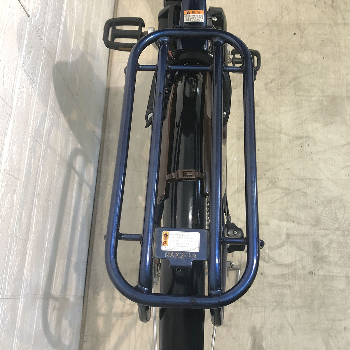 中古電動自転車 ヤマハ PAS ウィズ ネイビー 26インチ YG042