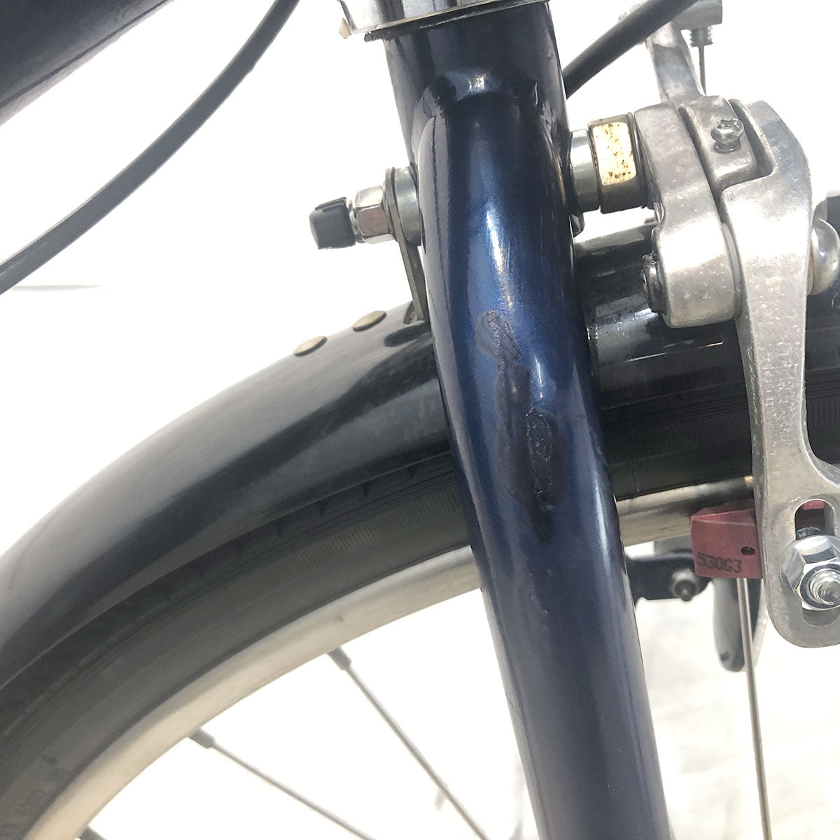 中古電動自転車 ヤマハ PAS ウィズ ネイビー 26インチ YG042