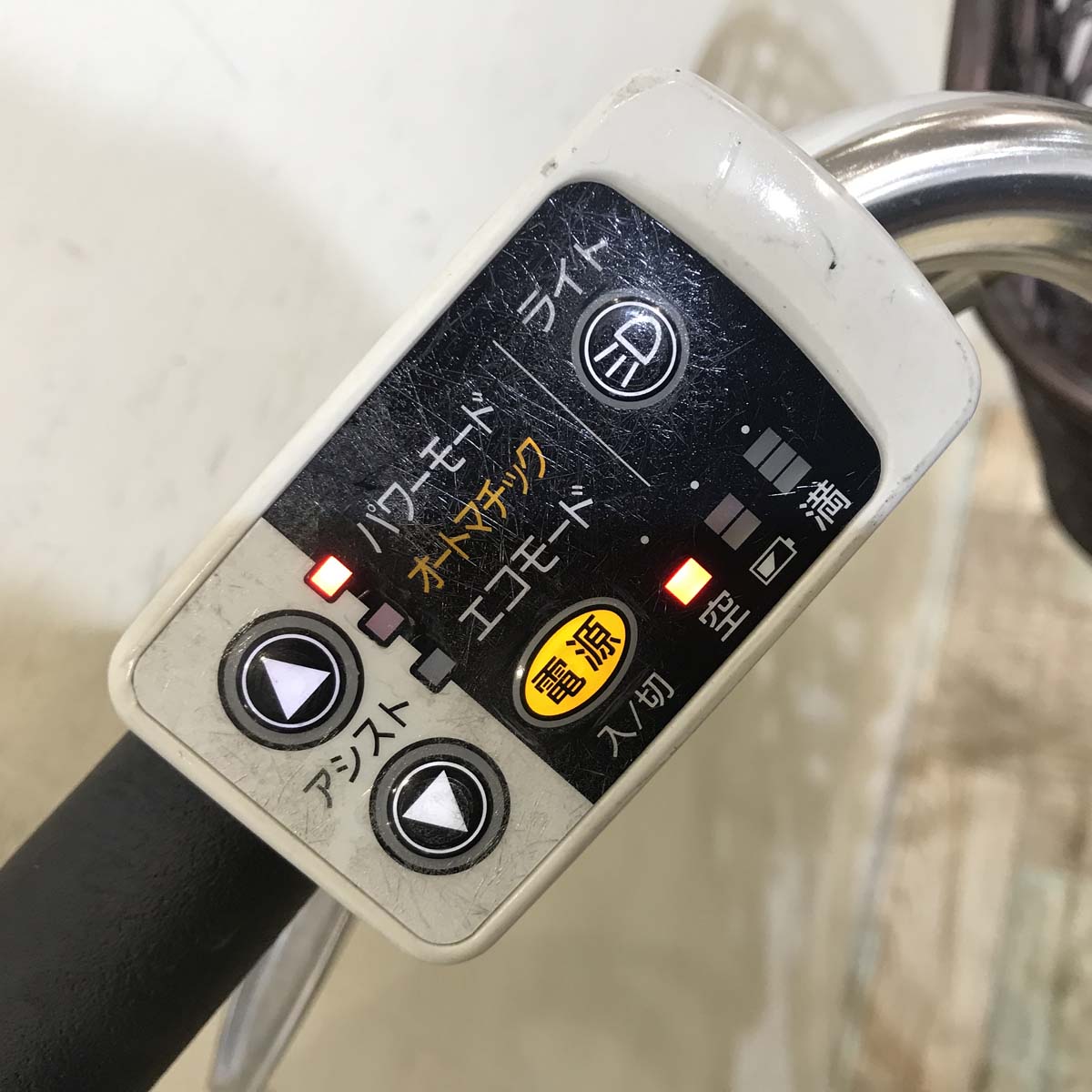 中古電動自転車 パナソニック ビビ DX イエロー 26インチ KA012 