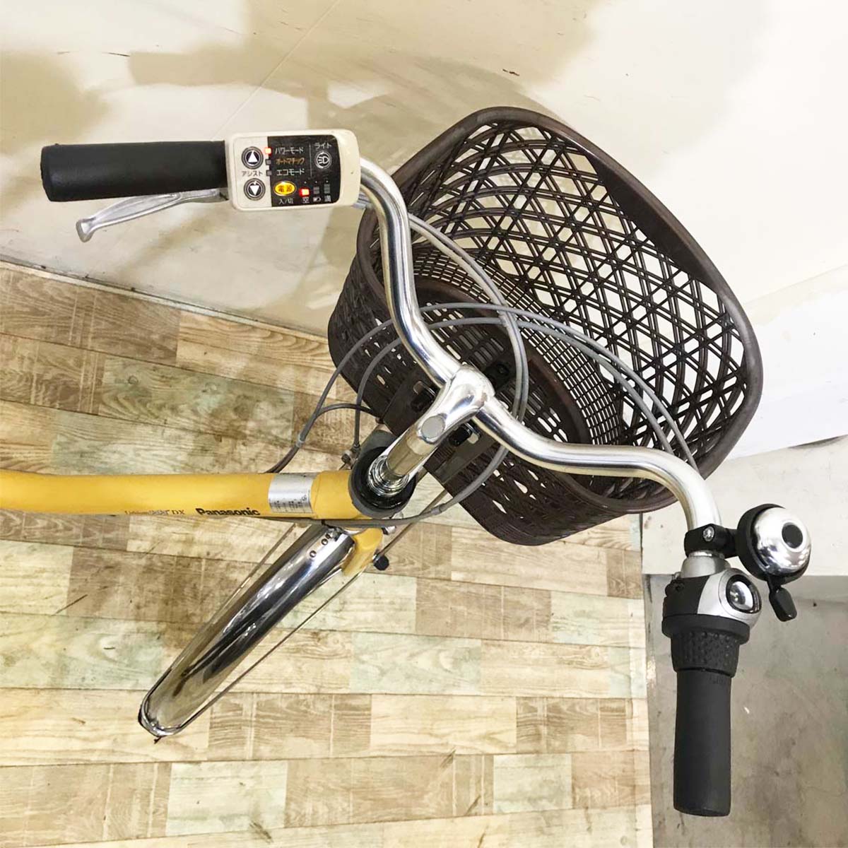 中古電動自転車 パナソニック ビビ DX イエロー 26インチ KA012 