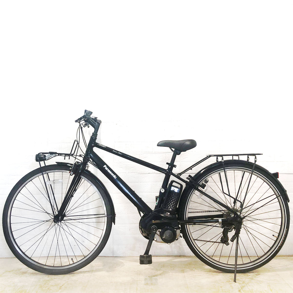 中古電動自転車 パナソニック ベロスター ブラック 700×38C YB002