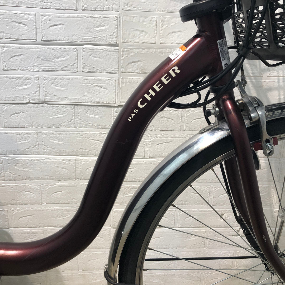 ヤマハ PAS Cheer パス チア ワインレッド 26インチ YU033  【中古車】