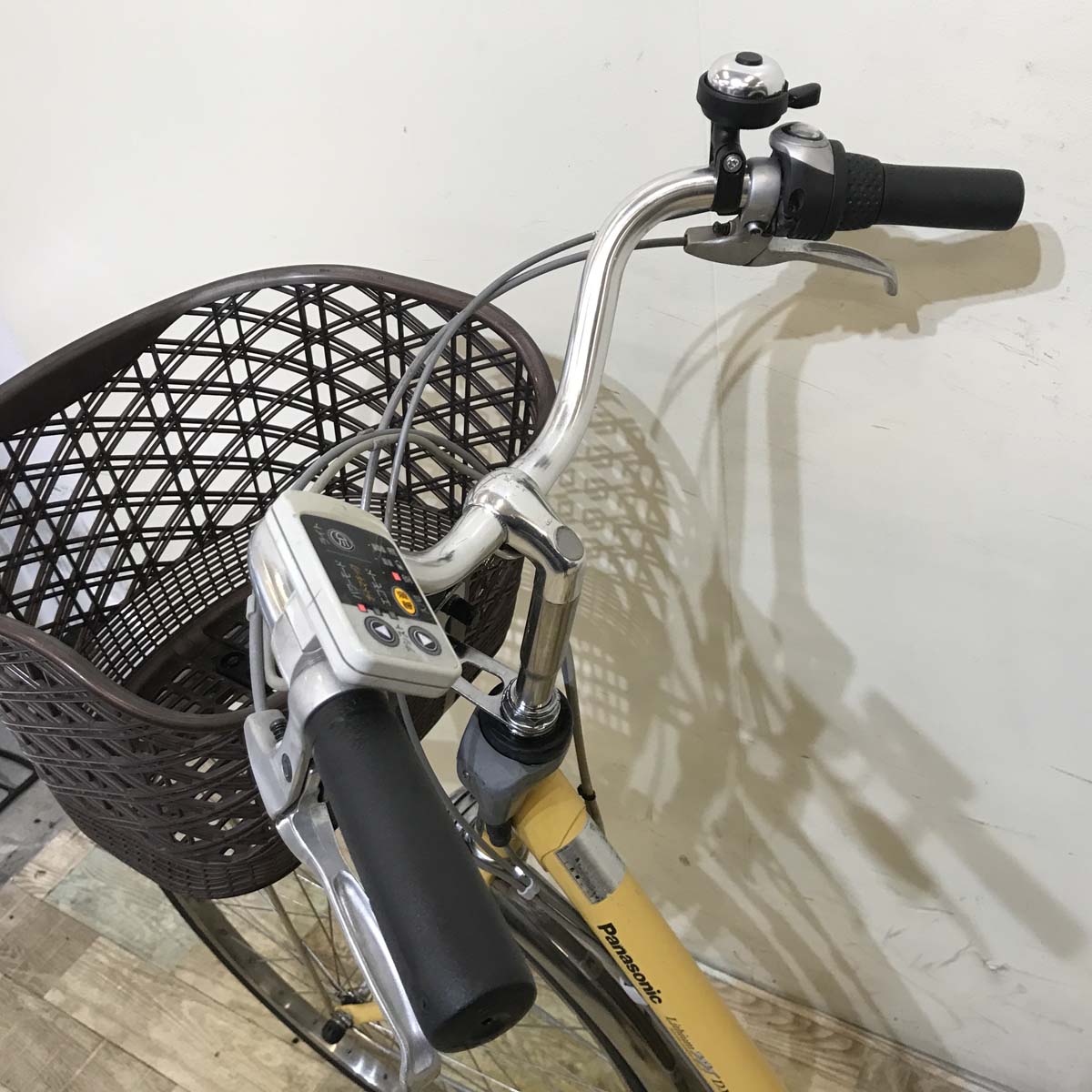 中古電動自転車 パナソニック ビビ DX イエロー 26インチ KA012 