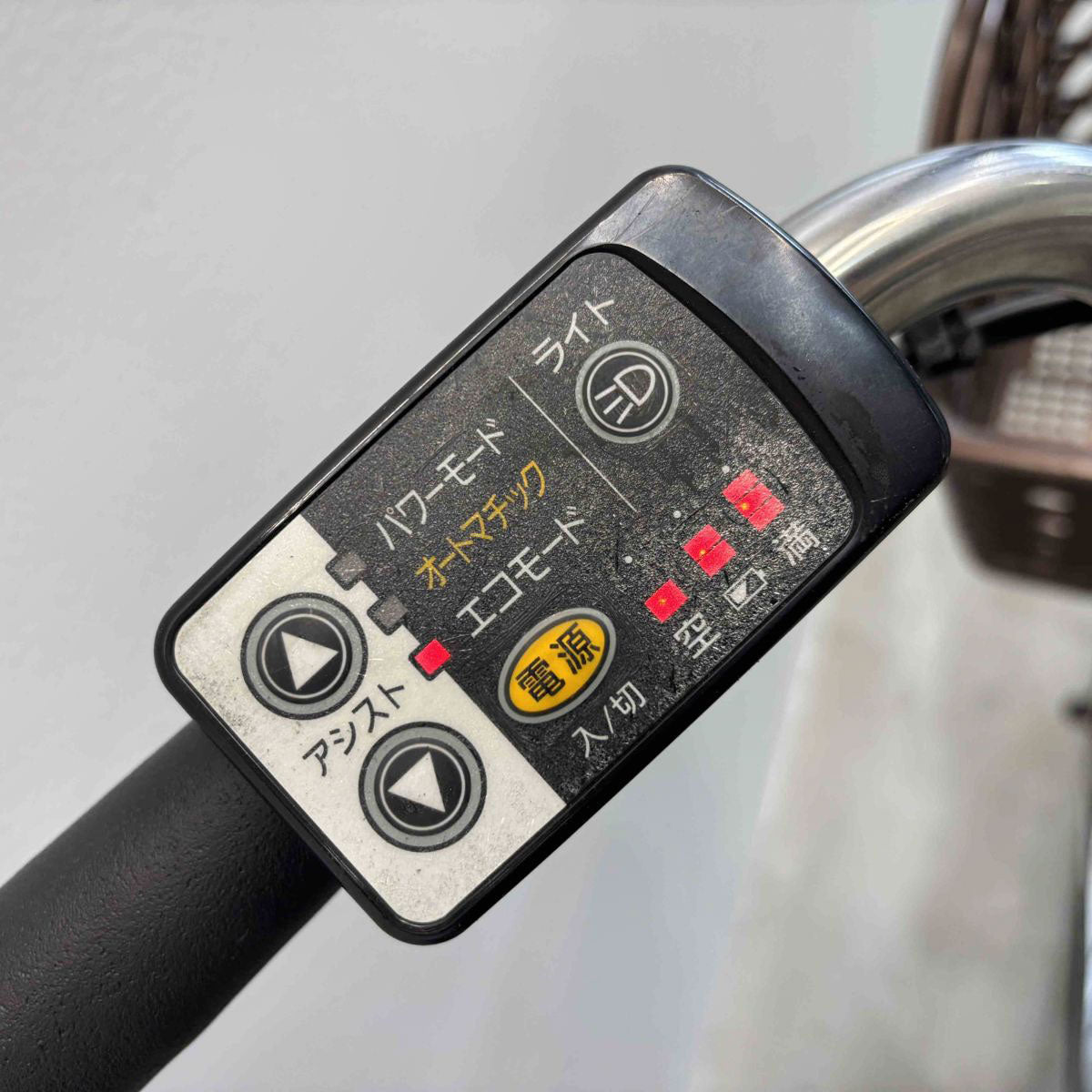 中古電動自転車 パナソニック ビビTX ブラウン 24インチ YJ063