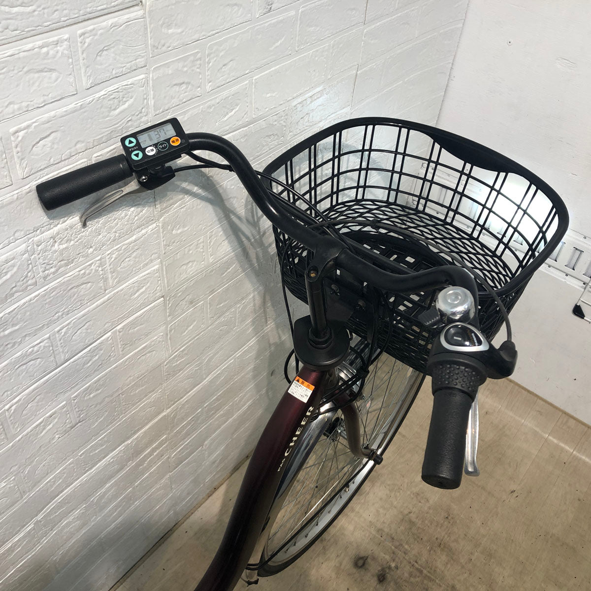 ヤマハ PAS Cheer パス チア ワインレッド 26インチ YU033  【中古車】