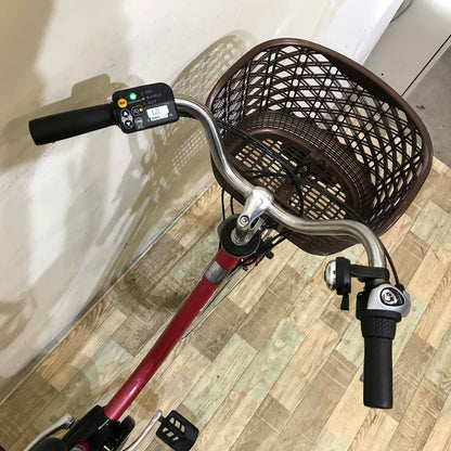 新品バッテリー パナソニック ビビ DX レッド 26インチ KV099 【中古車】