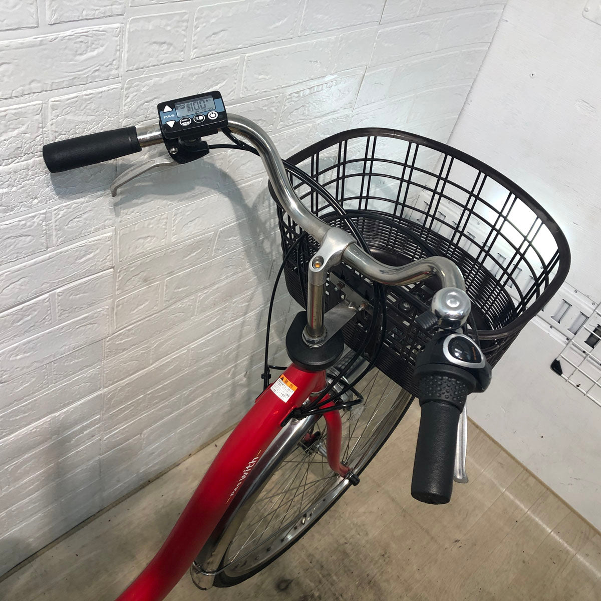 ヤマハ PAS With パス ウィズ レッド 26インチ YU034 【中古車】