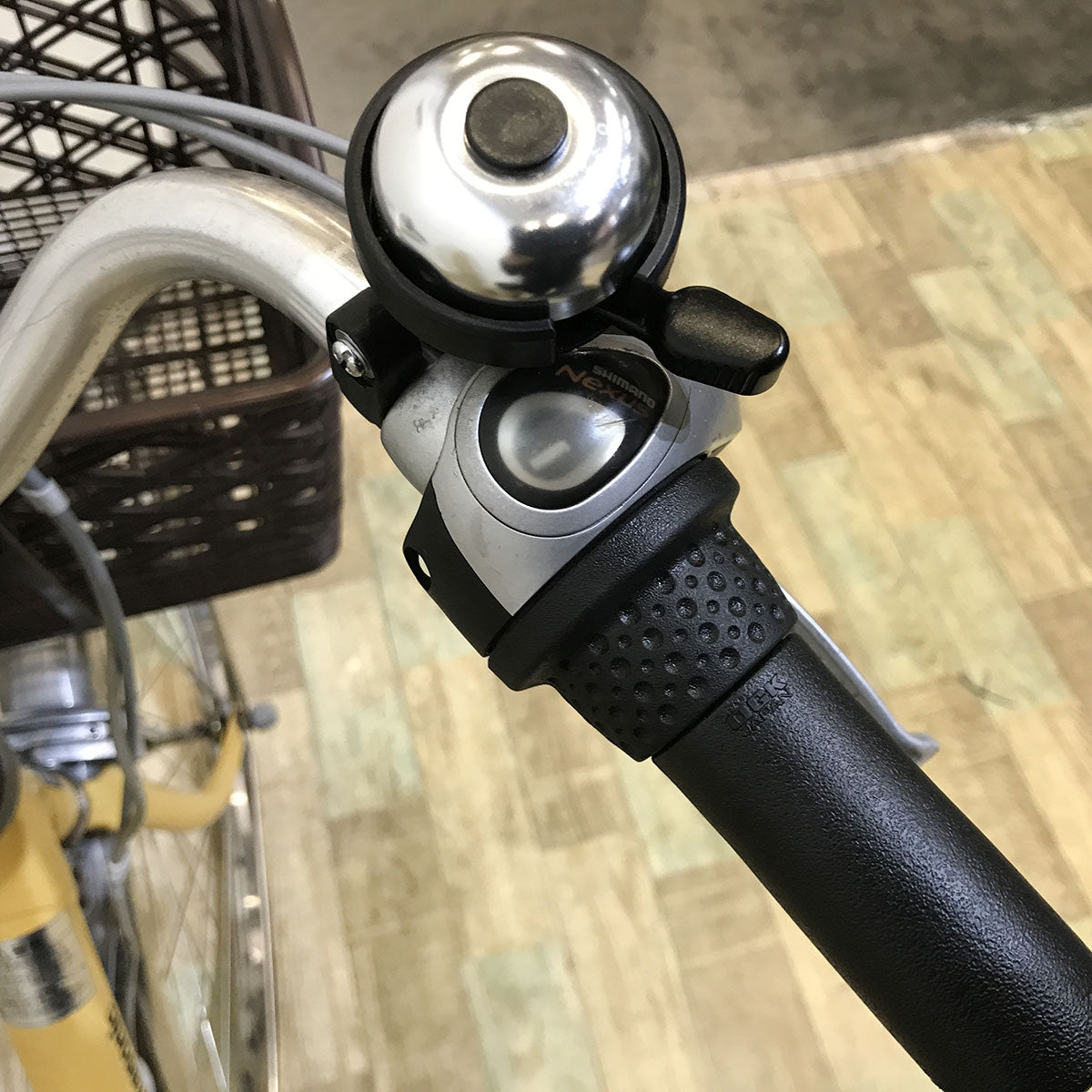 中古電動自転車 パナソニック ビビ DX イエロー 26インチ KF042