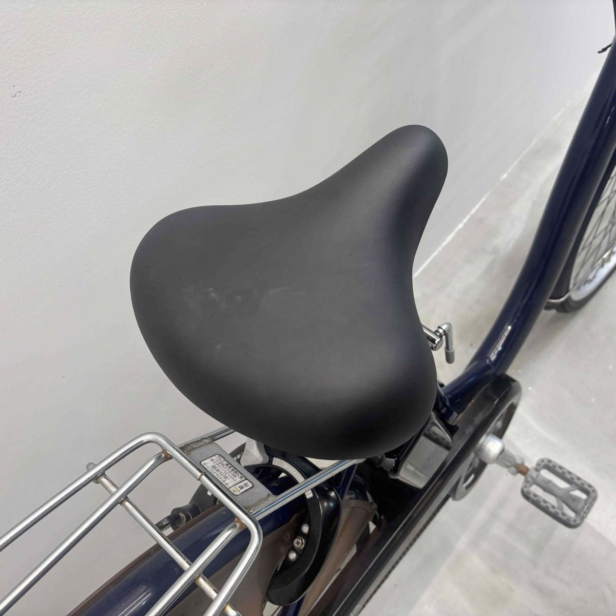 中古電動自転車 新品バッテリー ブリヂストン フロンティア ネイビー 26インチ YJ064