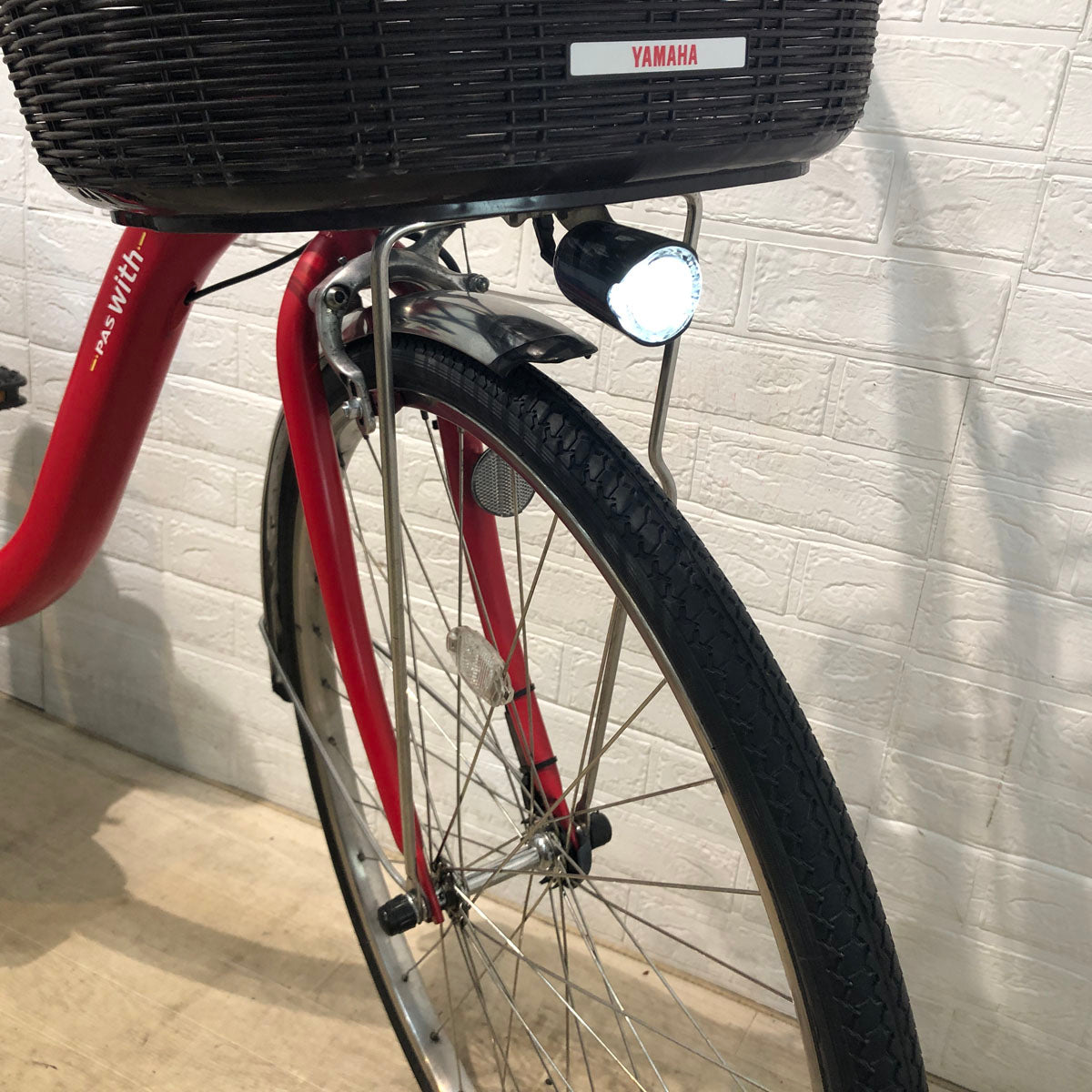 ヤマハ PAS With パス ウィズ レッド 26インチ YU034 【中古車】
