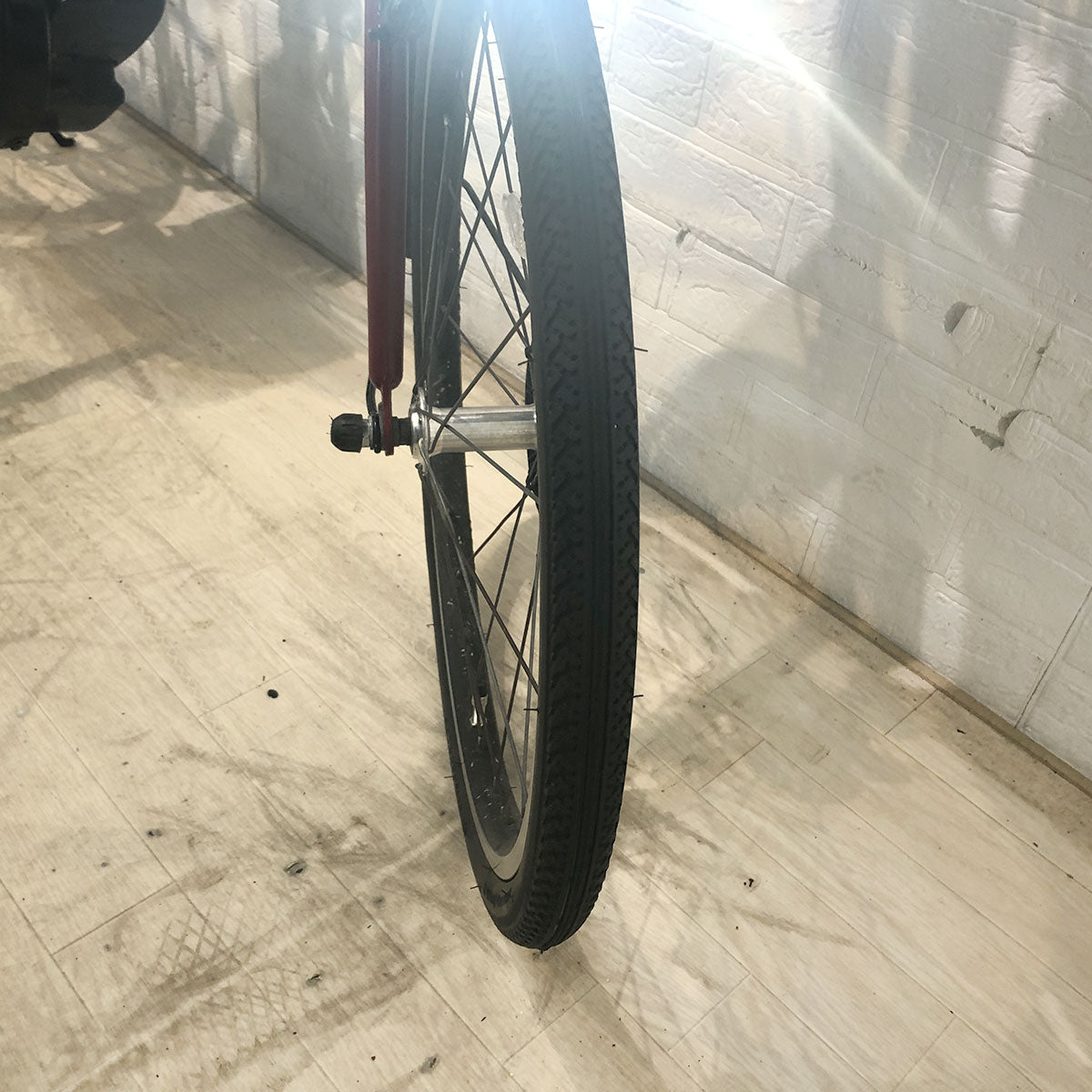 ブリヂストン リアルストリームミニ レッド 20インチ YG045 【中古車】