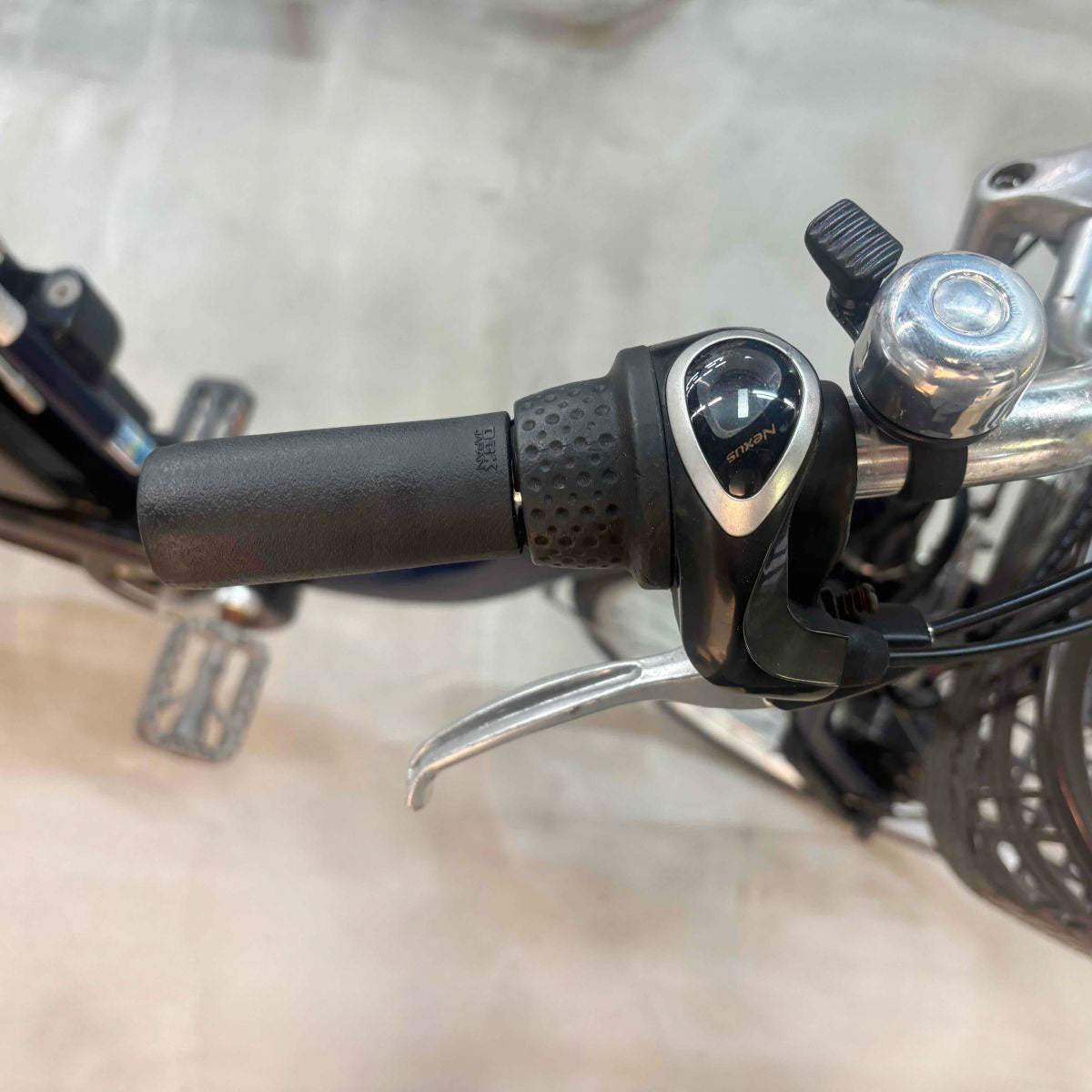 中古電動自転車 新品バッテリー ブリヂストン フロンティア ネイビー 26インチ YJ064