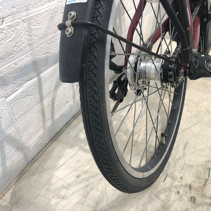 ブリヂストン リアルストリームミニ レッド 20インチ YG045 【中古車】