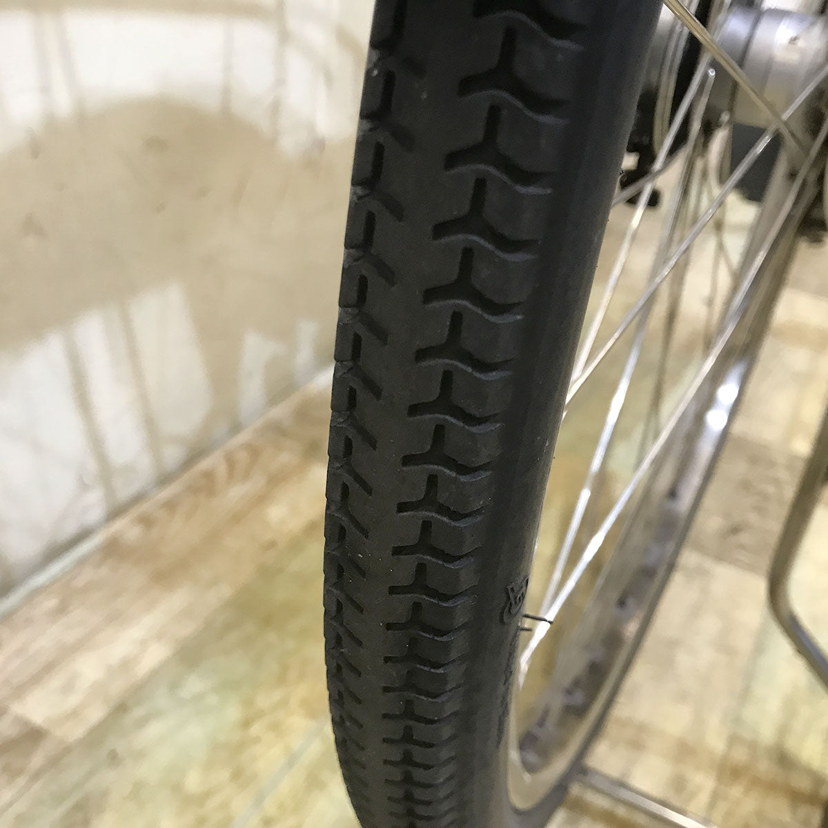 中古電動自転車 パナソニック ビビ DX イエロー 26インチ KF042