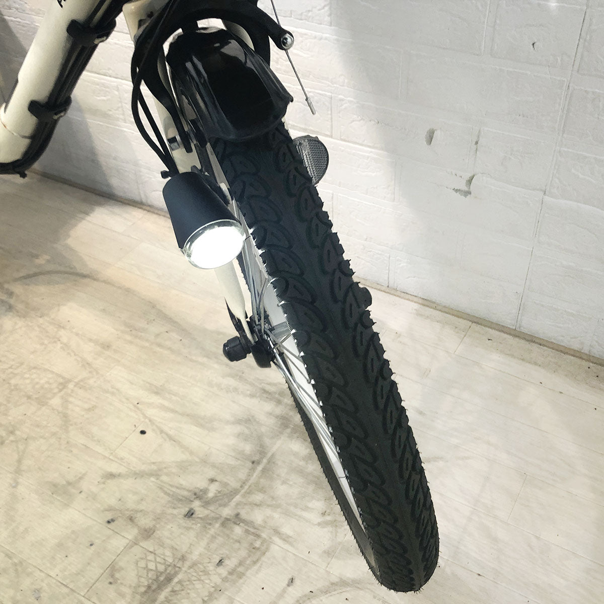 中古電動自転車 パナソニック ギュットミニDX ホワイト 20インチ YG046