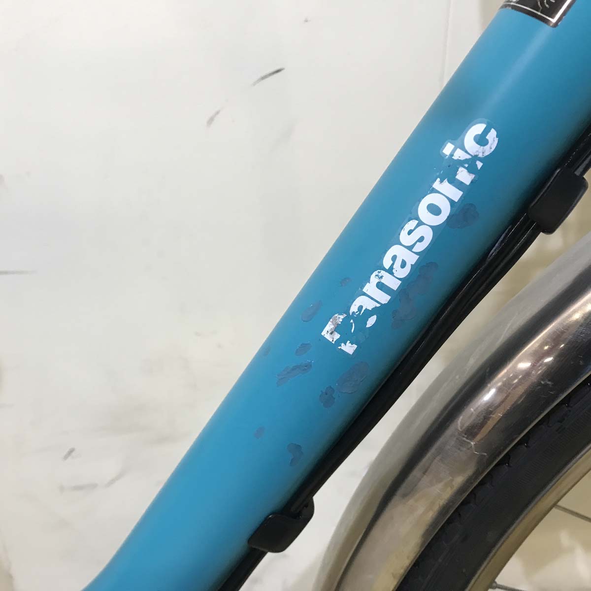 中古電動自転車 パナソニック ビビ DX ブルー 26インチ KA016