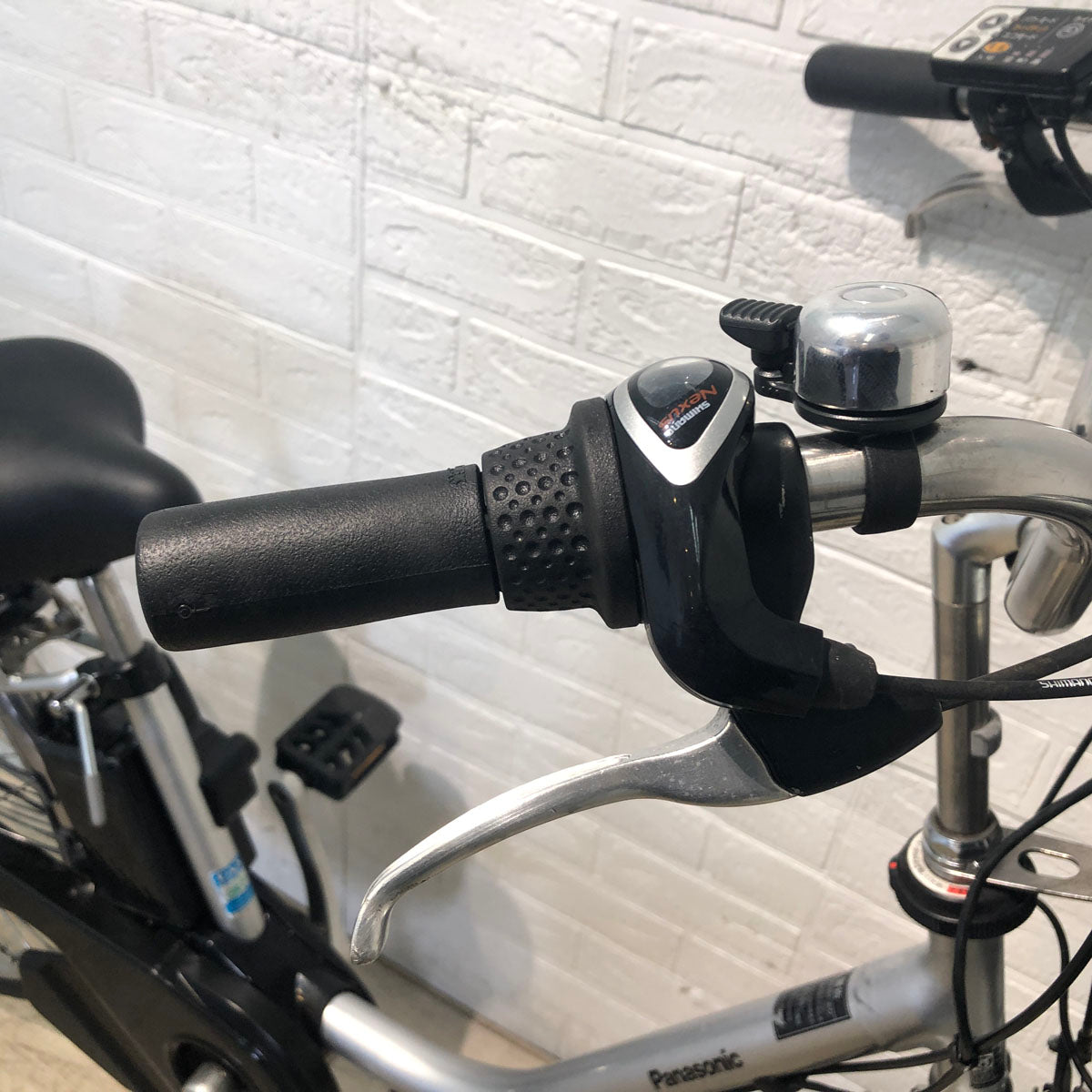中古電動自転車 パナソニック ビビ SX シルバー 26インチ YB005