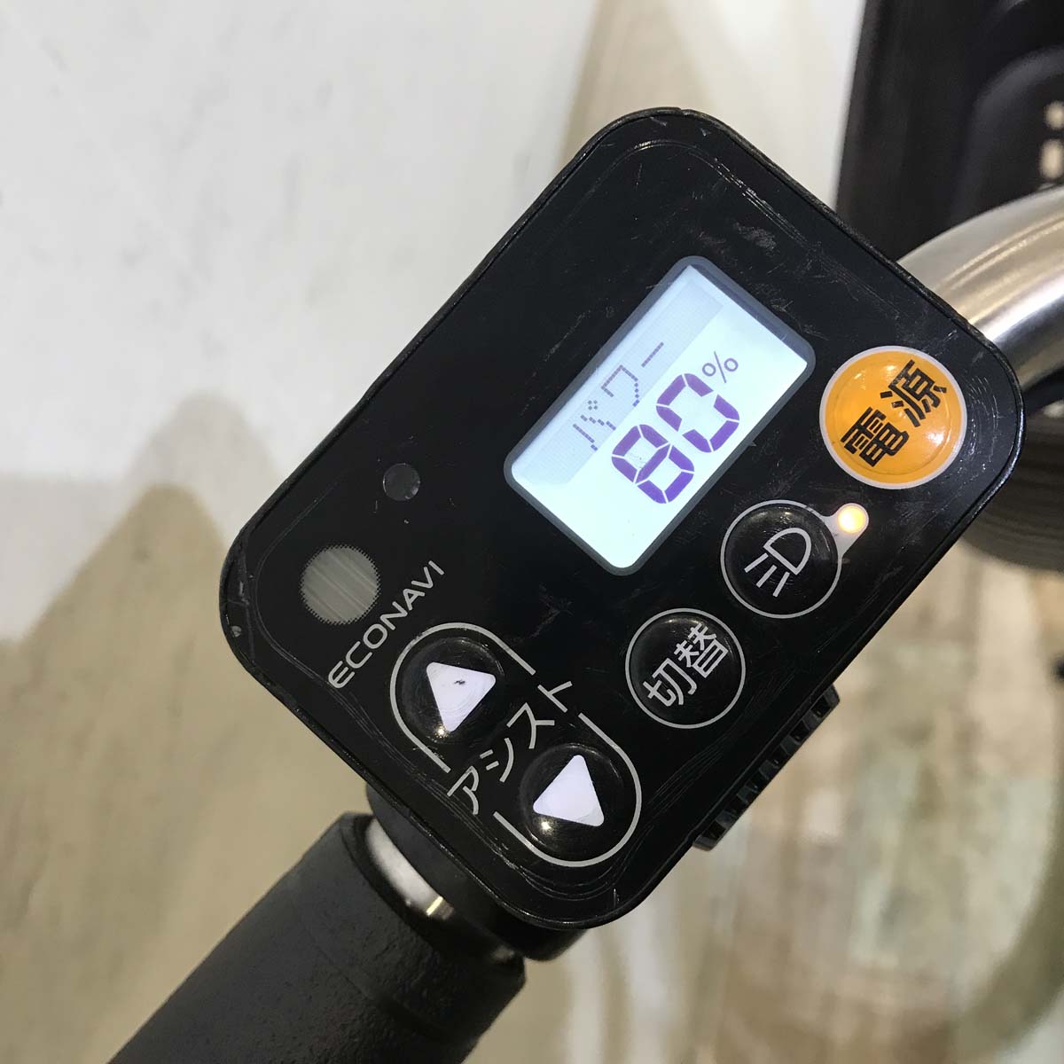 中古電動自転車 パナソニック ビビ DX ブルー 26インチ KA016