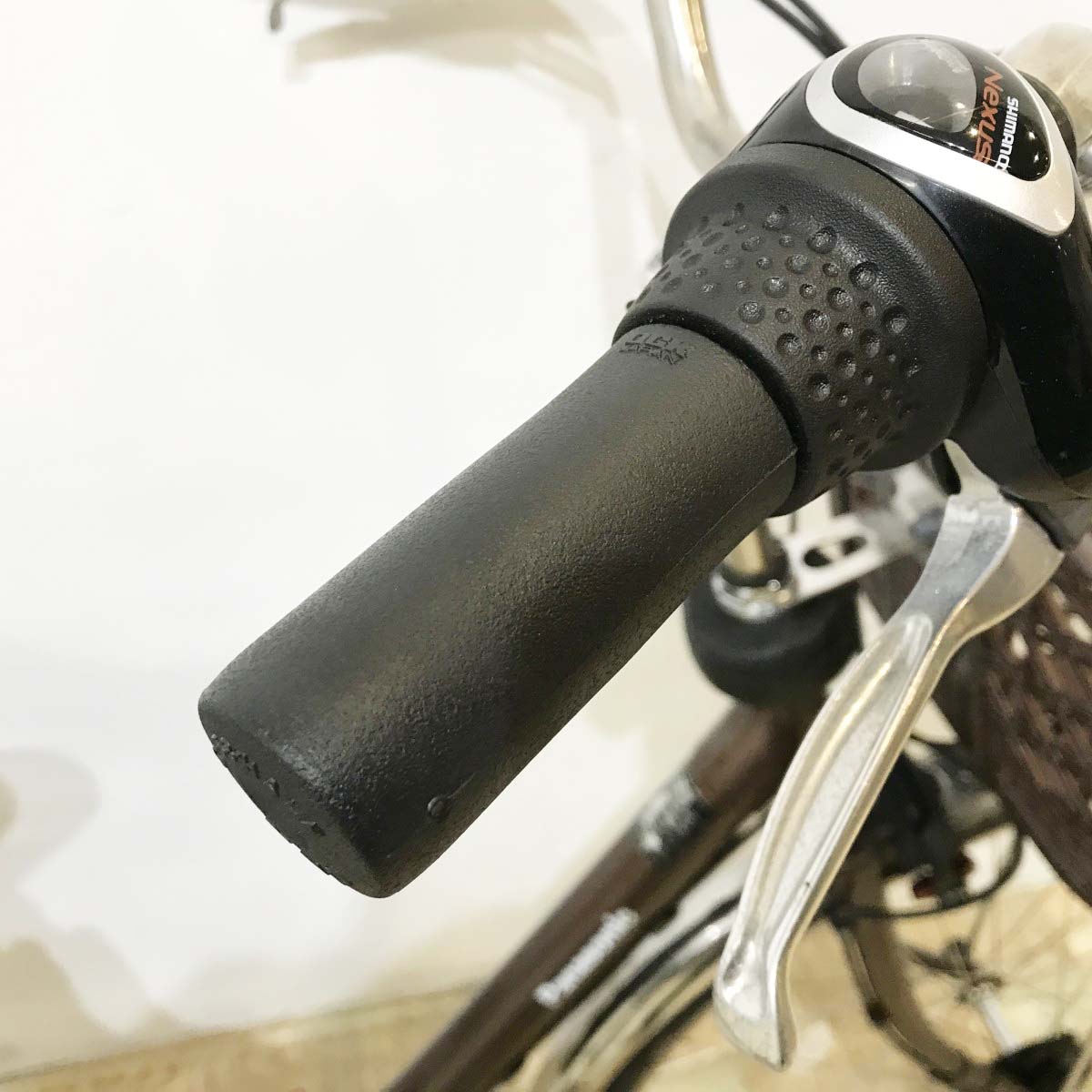 中古電動自転車 パナソニック ビビDX ブラウン 26インチ KJ116