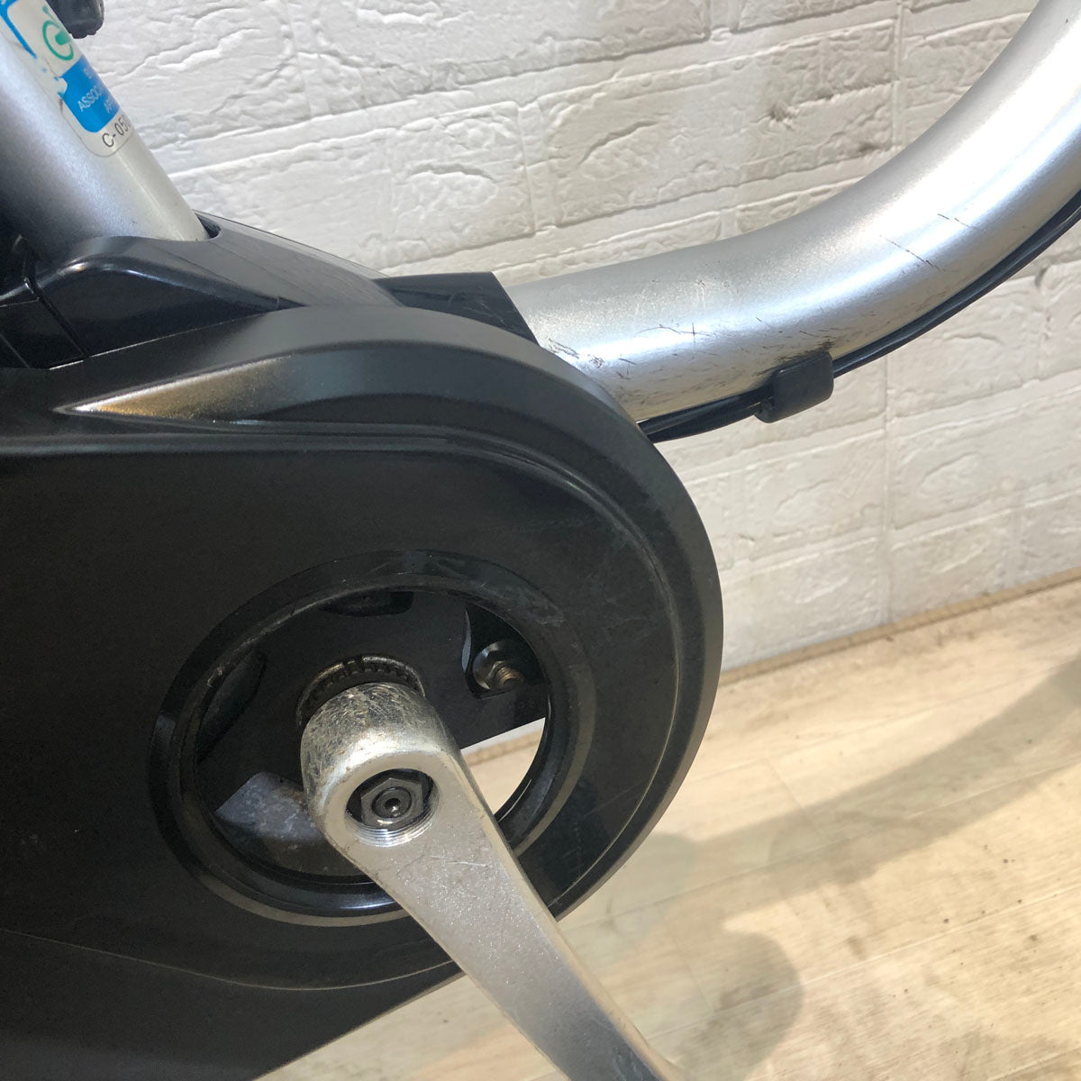 中古電動自転車 パナソニック ビビ SX シルバー 26インチ YB005