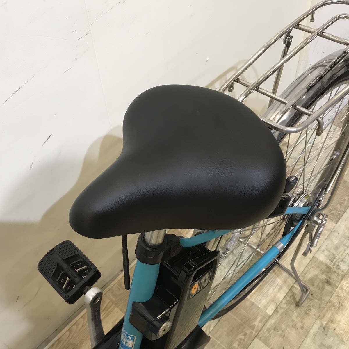 中古電動自転車 パナソニック ビビ DX ブルー 26インチ KA016