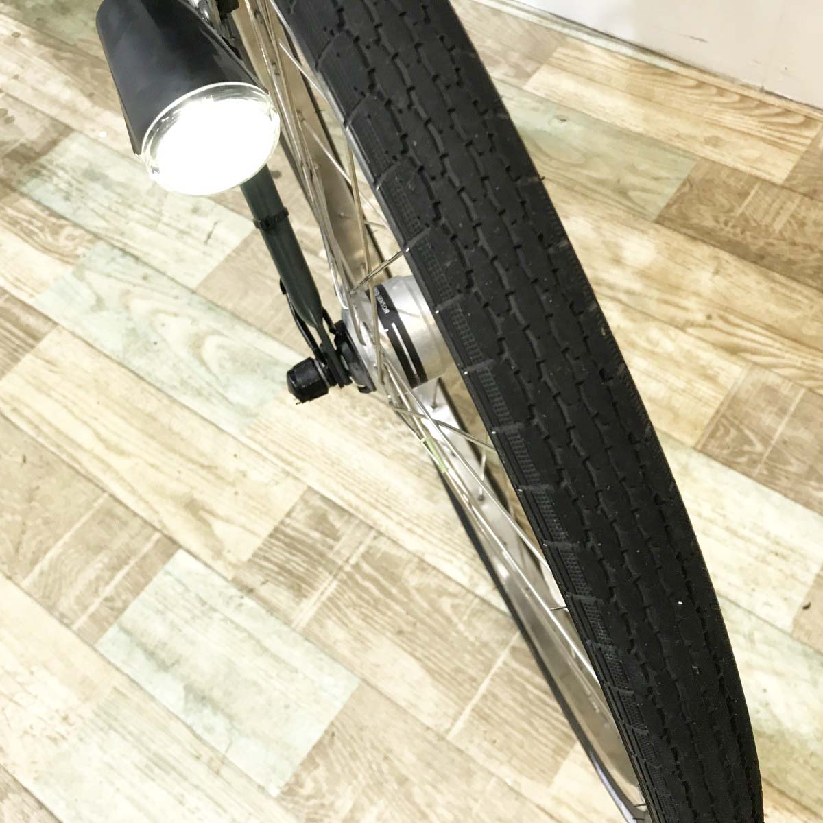 中古電動自転車 パナソニック ギュットDX  グリーン 22×26インチ KJ117