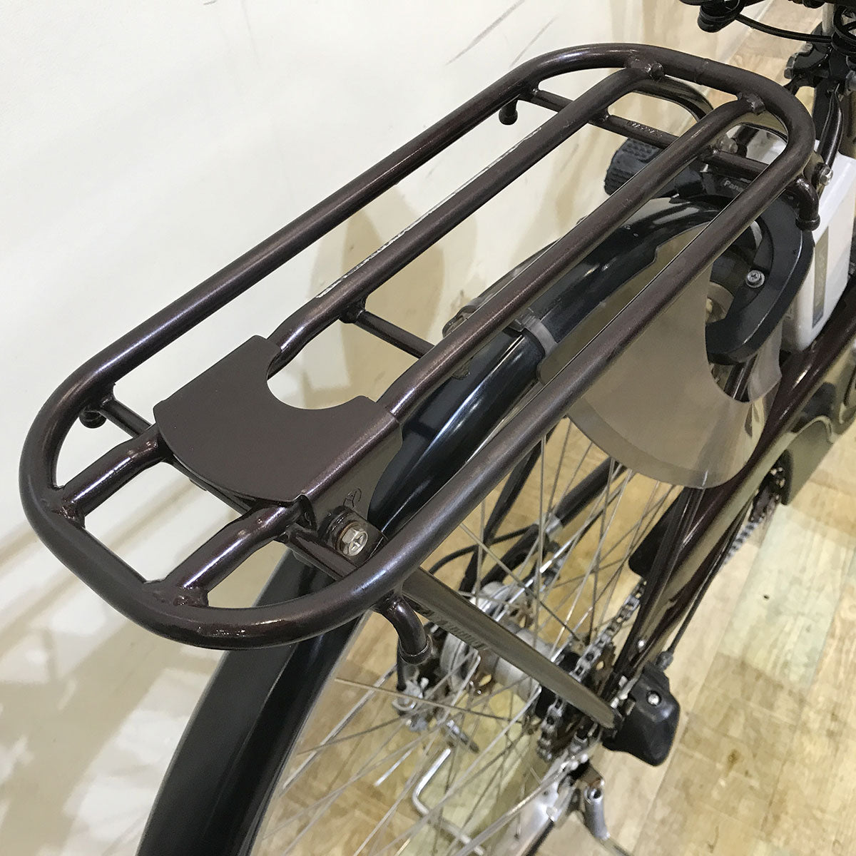 中古電動自転車 パナソニック ビビ スタイル DX ブラウン 26インチ KF044