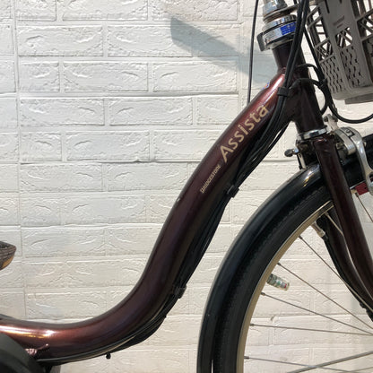 ブリヂストン アシスタ DX ブラウン 26インチ YP028 【中古車】