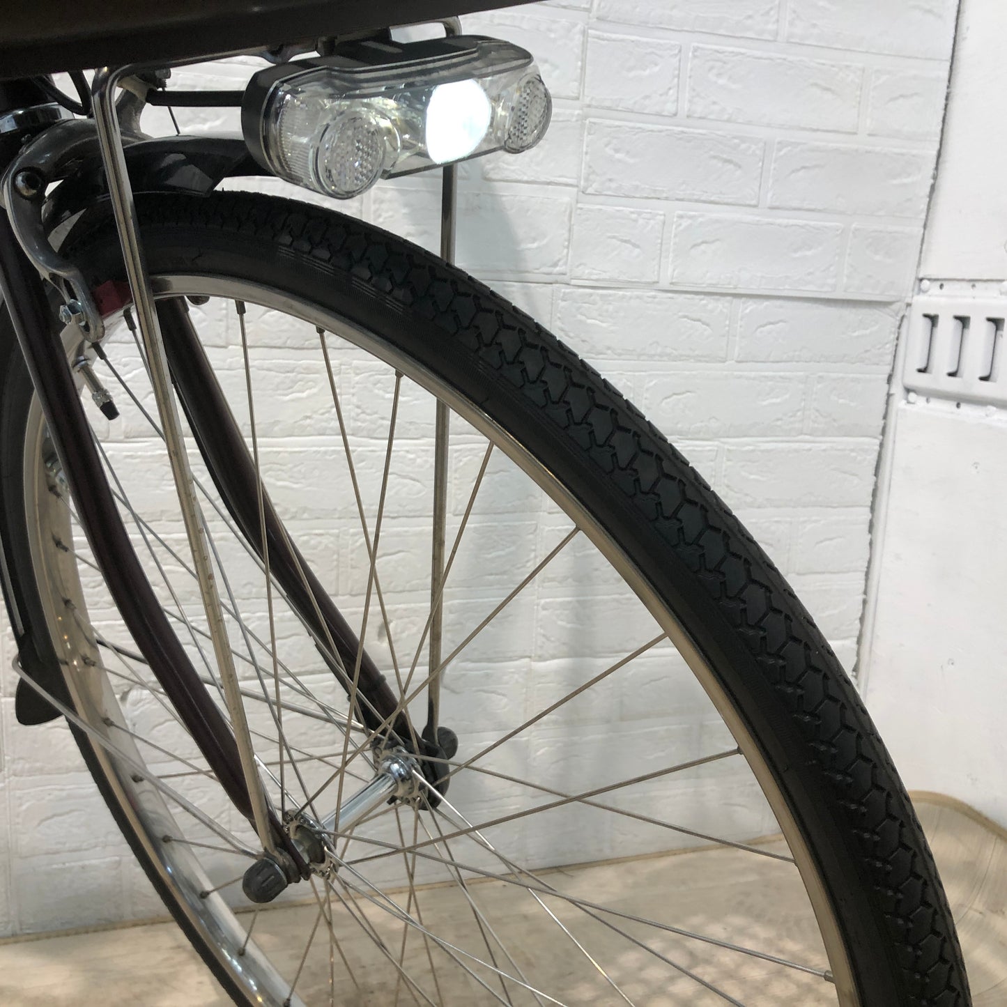 ブリヂストン アシスタ DX ブラウン 26インチ YP028 【中古車】