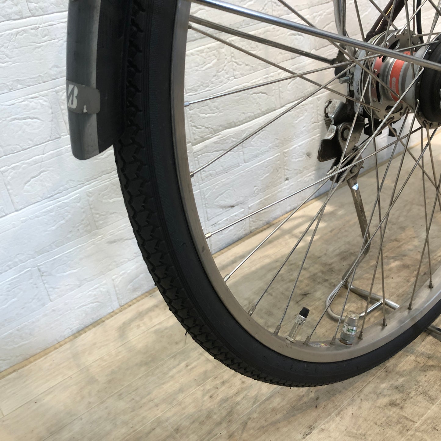 ブリヂストン アシスタ DX ブラウン 26インチ YP028 【中古車】