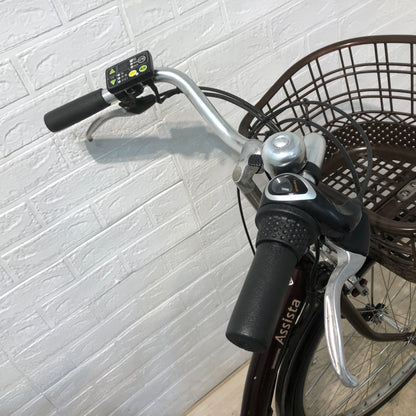 ブリヂストン アシスタ DX ブラウン 26インチ YP028 【中古車】