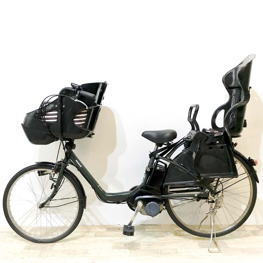 中古電動自転車 パナソニック ギュットDX  グリーン 22×26インチ KJ117