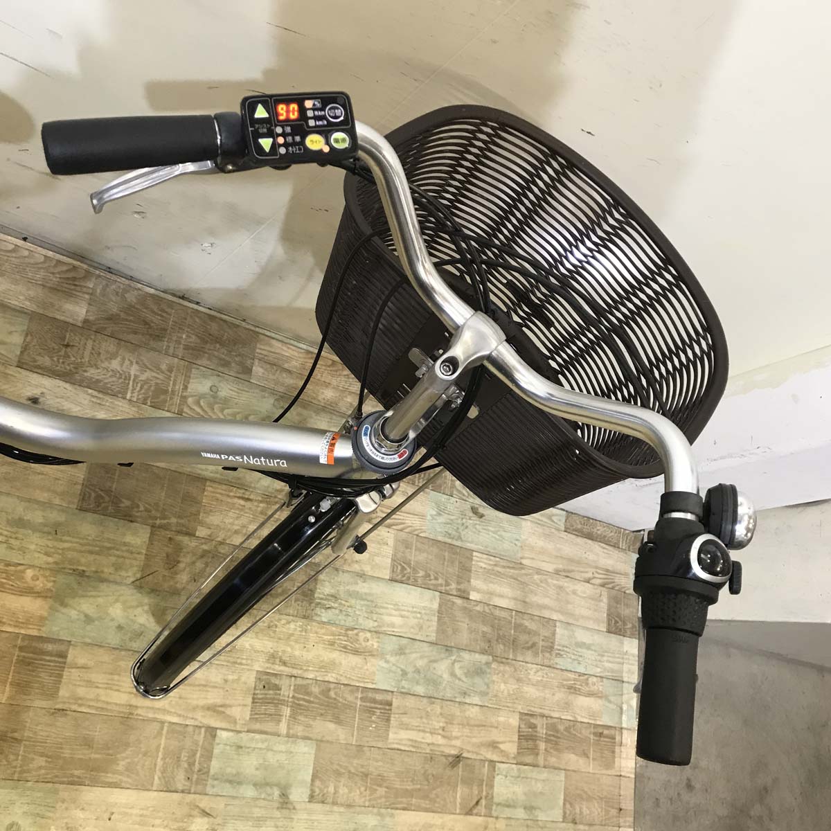 中古電動自転車 ヤマハ PAS ナチュラ S シルバー 26インチ KF046