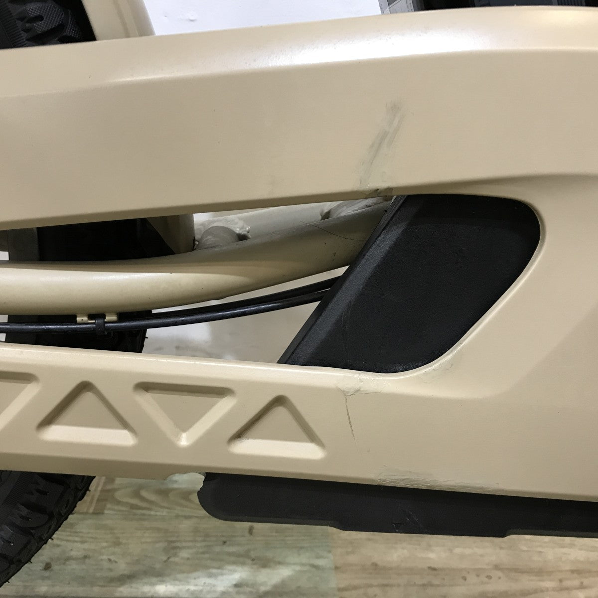 中古電動自転車 ヤマハ PAS バビーアンSP ベージュ 20インチ KJ118