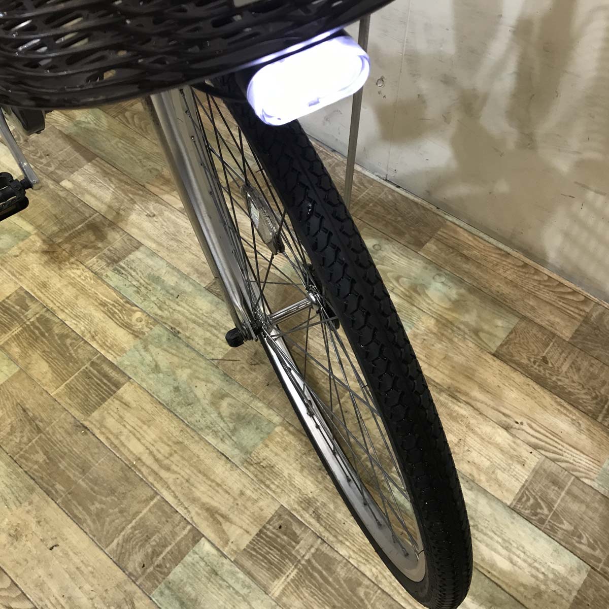 中古電動自転車 ヤマハ PAS ナチュラ S シルバー 26インチ KF046