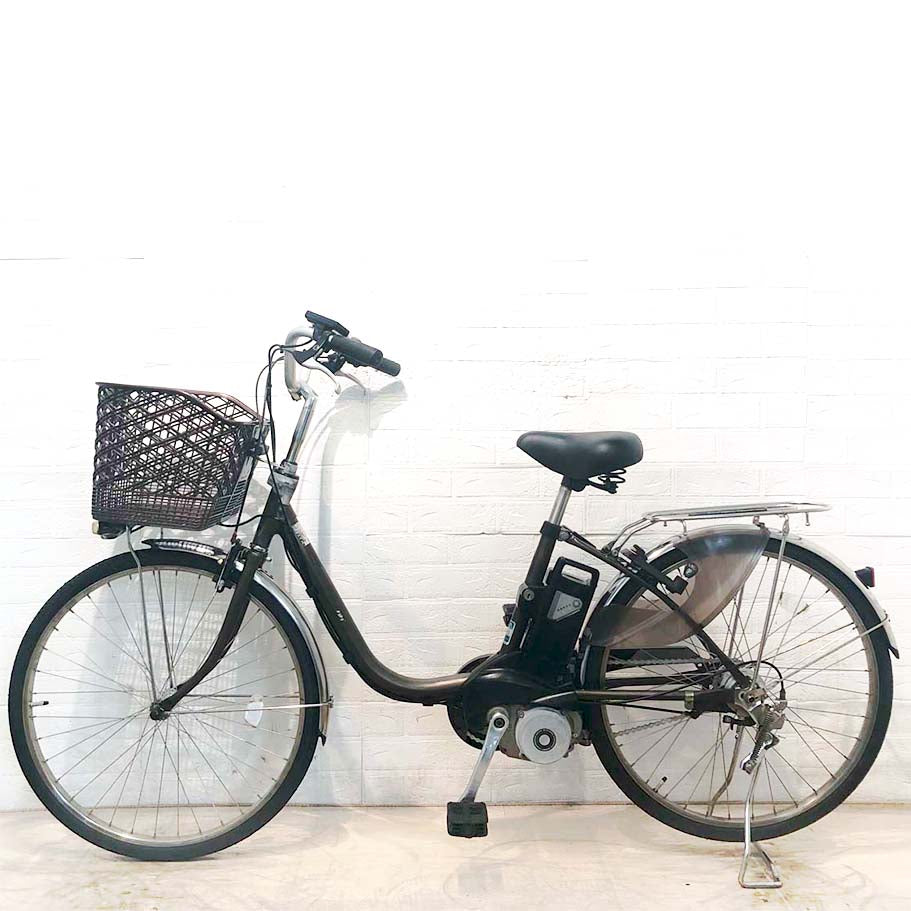 中古電動自転車 パナソニック ビビDX ブラウン 24インチ YG049